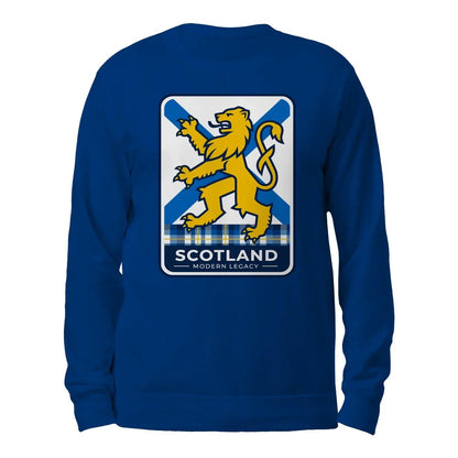 Scottish Sweatshirt - Heritage Modern Legacy Crew Unisex - Celtic Wolfwear
