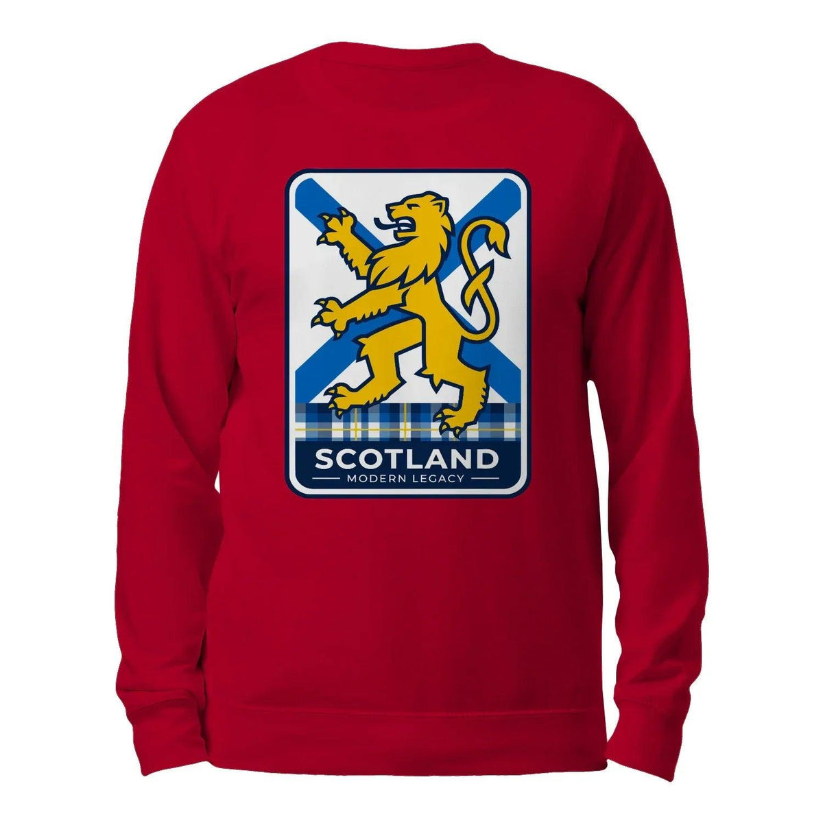 Scottish Sweatshirt - Heritage Modern Legacy Crew Unisex - Celtic Wolfwear