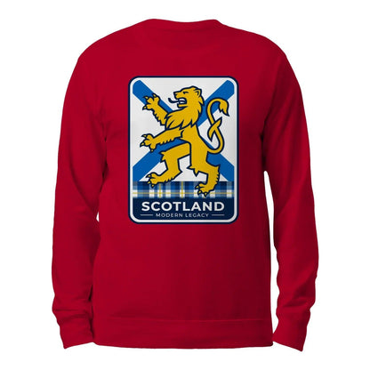 Scottish Sweatshirt - Heritage Modern Legacy Crew Unisex - Celtic Wolfwear
