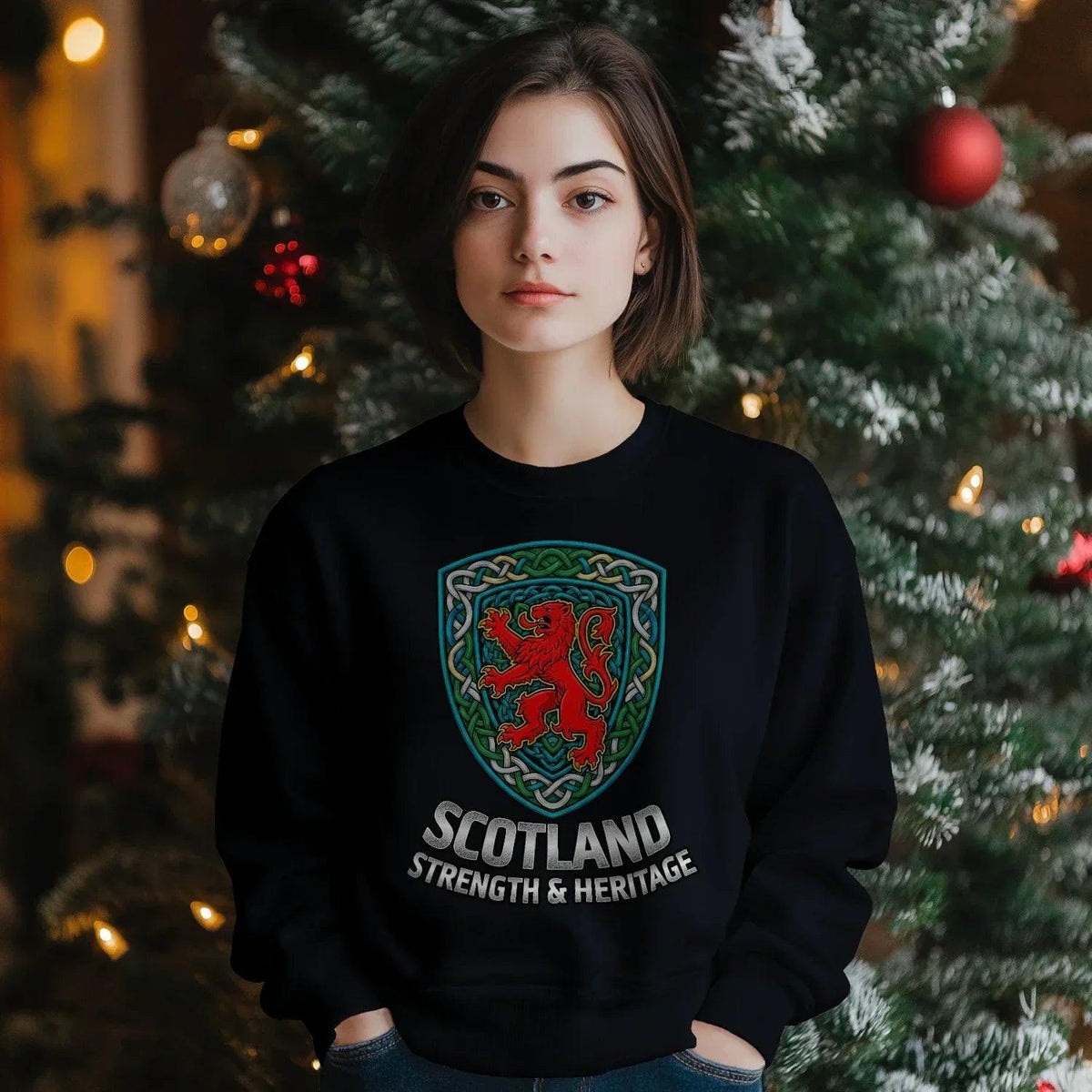 Scottish Sweatshirt - National Pride Original, Unisex - Celtic Wolfwear