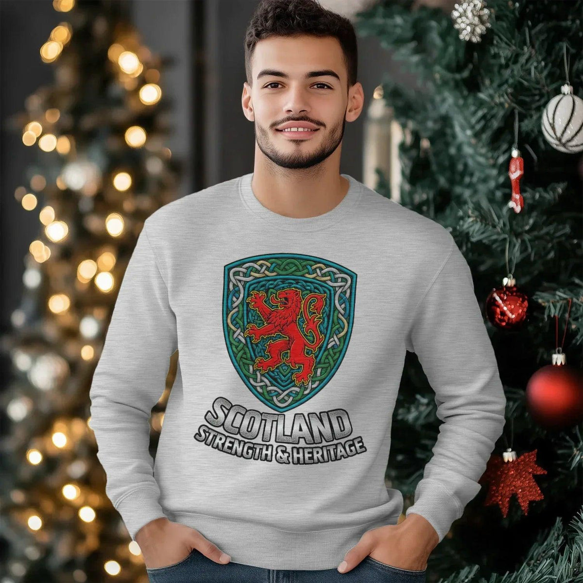 Scottish Sweatshirt - National Pride Original, Unisex - Celtic Wolfwear