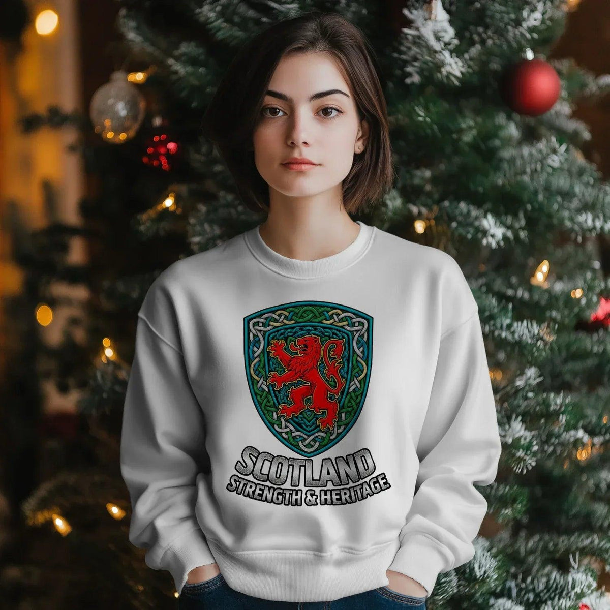Scottish Sweatshirt - National Pride Original, Unisex - Celtic Wolfwear