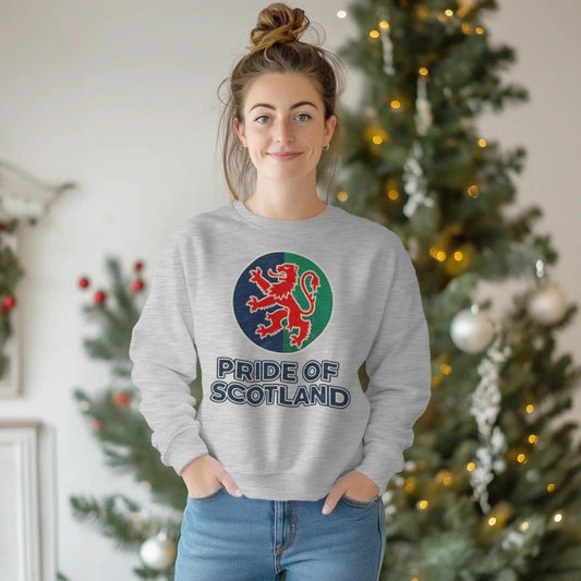 Scottish Sweatshirt - Pride, Unisex Matchday Streetwear - Celtic Wolfwear