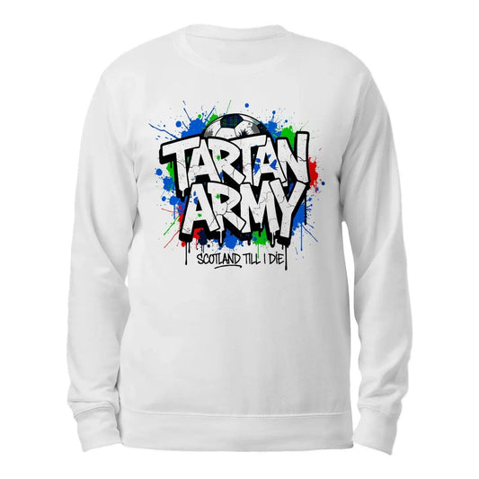 Scottish Sweatshirt - Tartan Army Heritage Edition 02 - Celtic Wolfwear