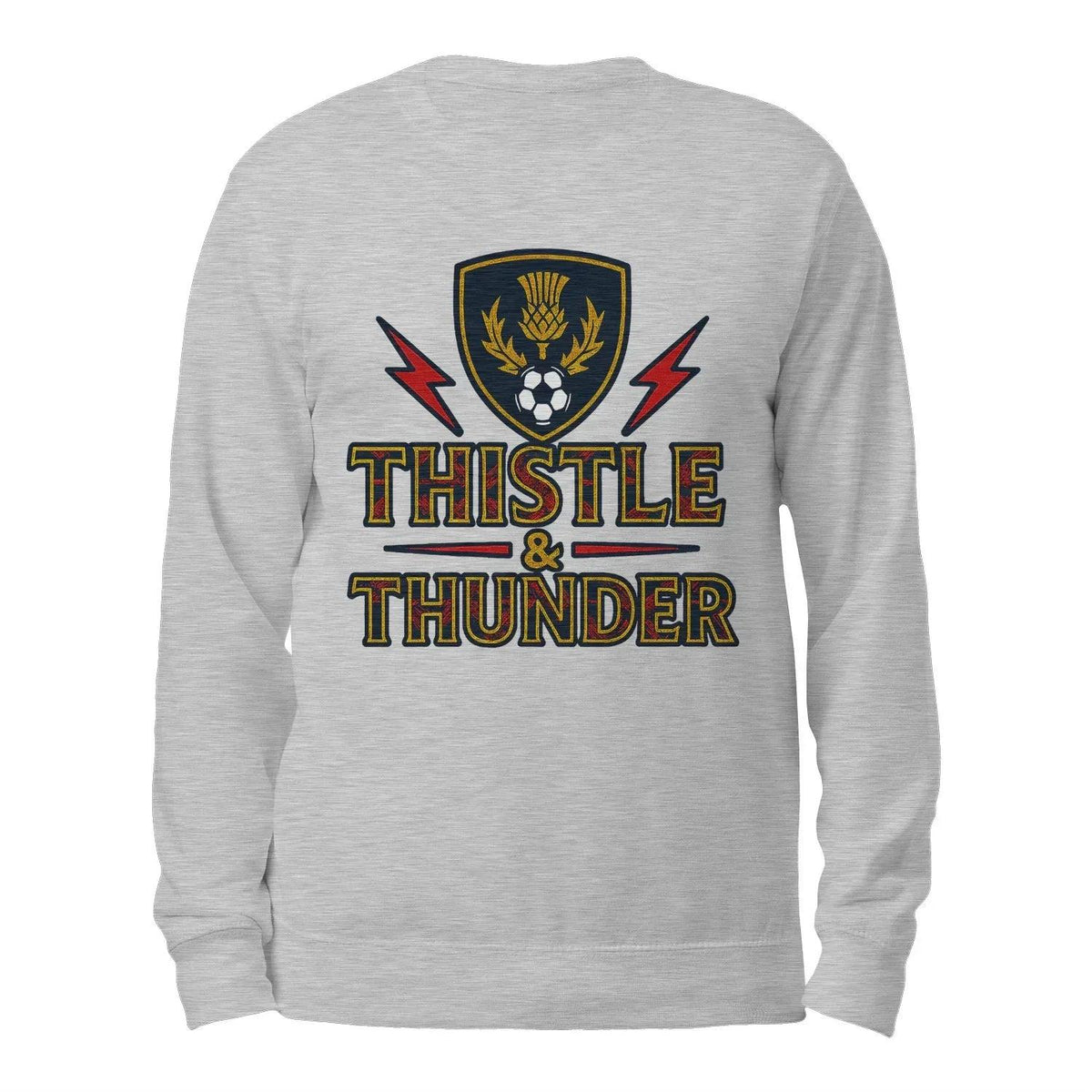 Scottish Sweatshirt - Thistle and Thunder Fan, Unisex - Celtic Wolfwear