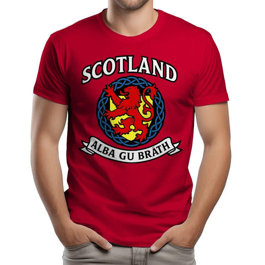 Scottish T-Shirt - Alba Gu Bràth, Unisex Matchday Wear - Celtic Wolfwear