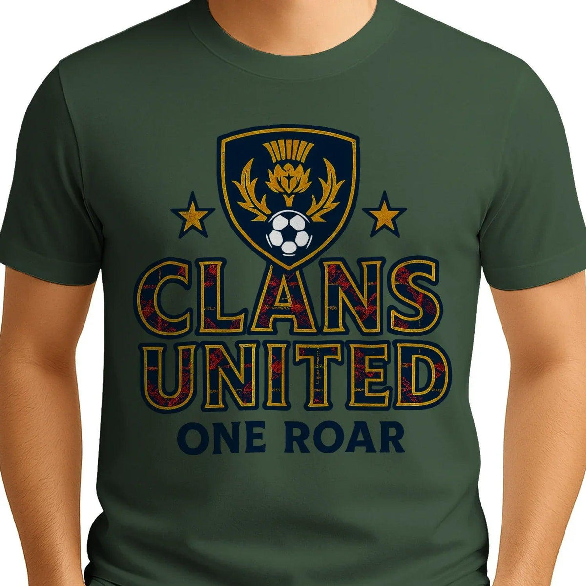 Scottish T-Shirt - Clans United Heritage Unisex Streetwear - Celtic Wolfwear