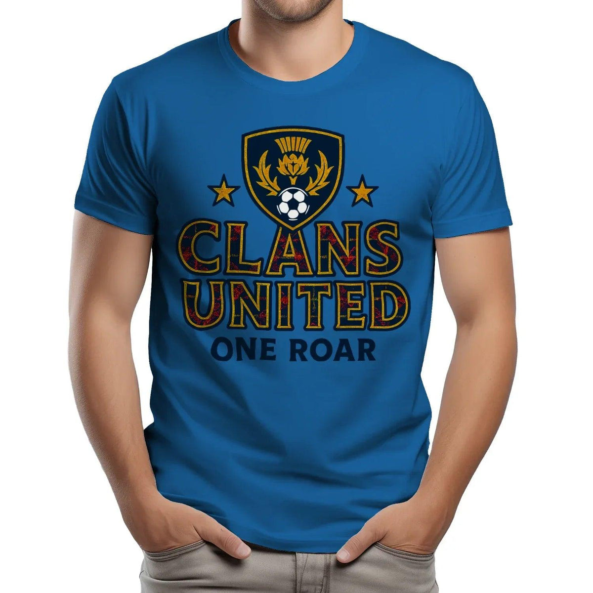 Scottish T-Shirt - Clans United Heritage Unisex Streetwear - Celtic Wolfwear