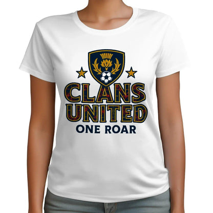 Scottish T-Shirt - Clans United Heritage Unisex Streetwear - Celtic Wolfwear