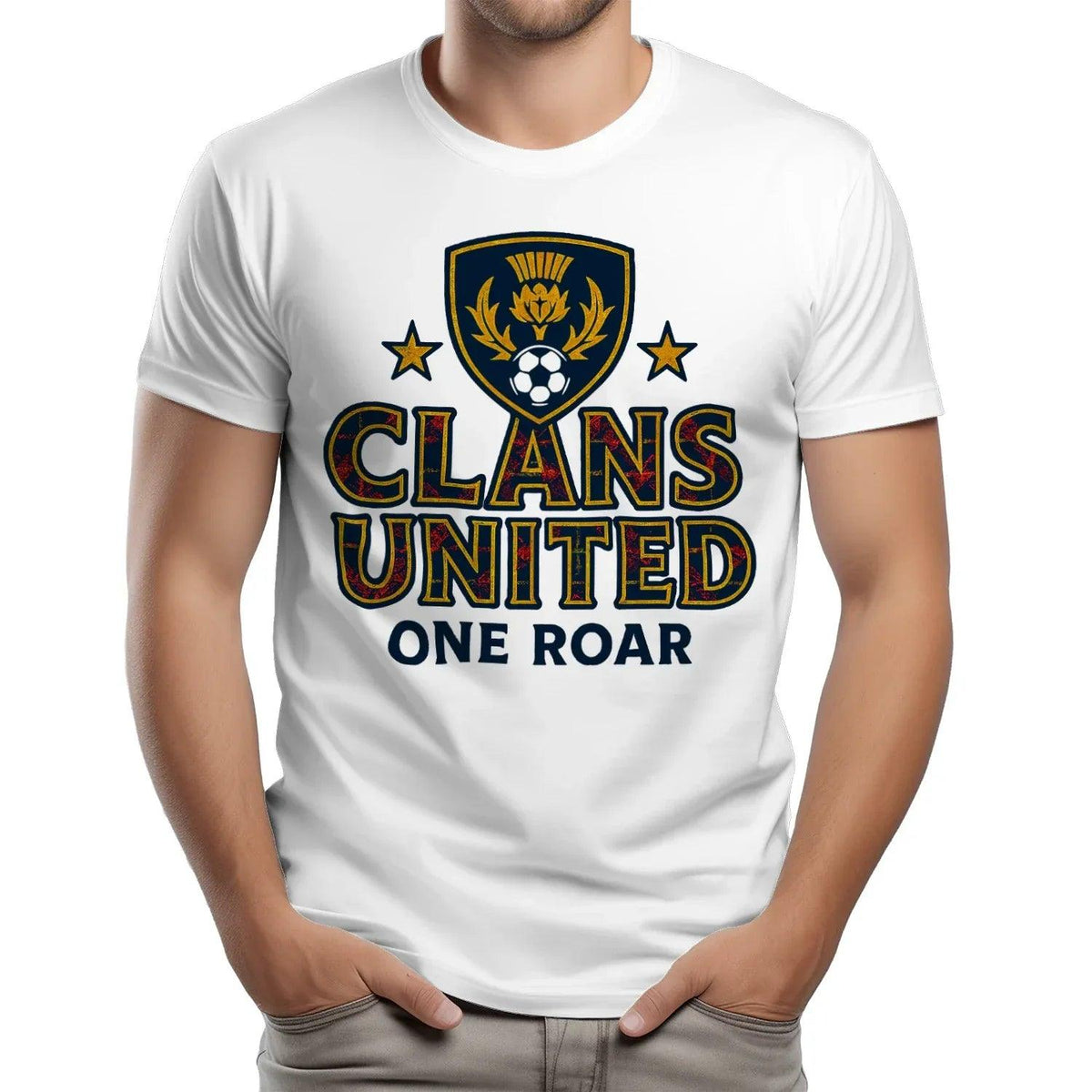 Scottish T-Shirt - Clans United Heritage Unisex Streetwear - Celtic Wolfwear