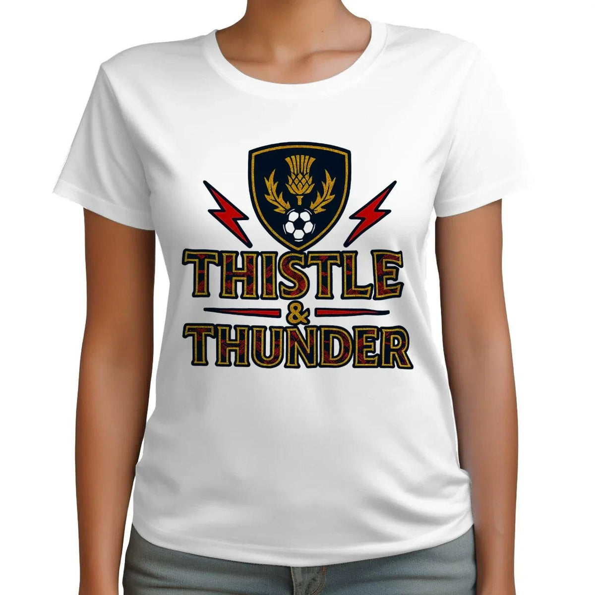 Scottish T-Shirt - Thistle and Thunder Unisex Streetwear - Celtic Wolfwear