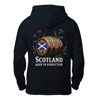 Scottish Zip Hoodie - Aged to Perfection Unisex Streetwear - Celtic Wolfwear