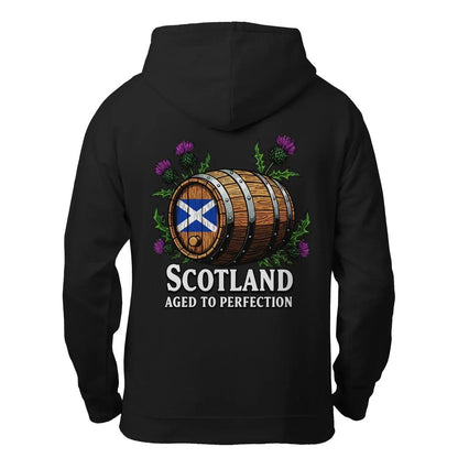 Scottish Zip Hoodie - Aged to Perfection Unisex Streetwear - Celtic Wolfwear