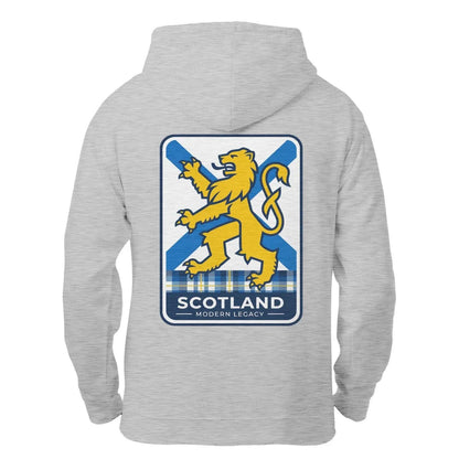 Scottish Zip Hoodie - Modern Legacy Heritage Streetwear - Celtic Wolfwear