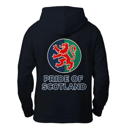 Scottish Zip Hoodie - Pride, Unisex Matchday Streetwear - Celtic Wolfwear