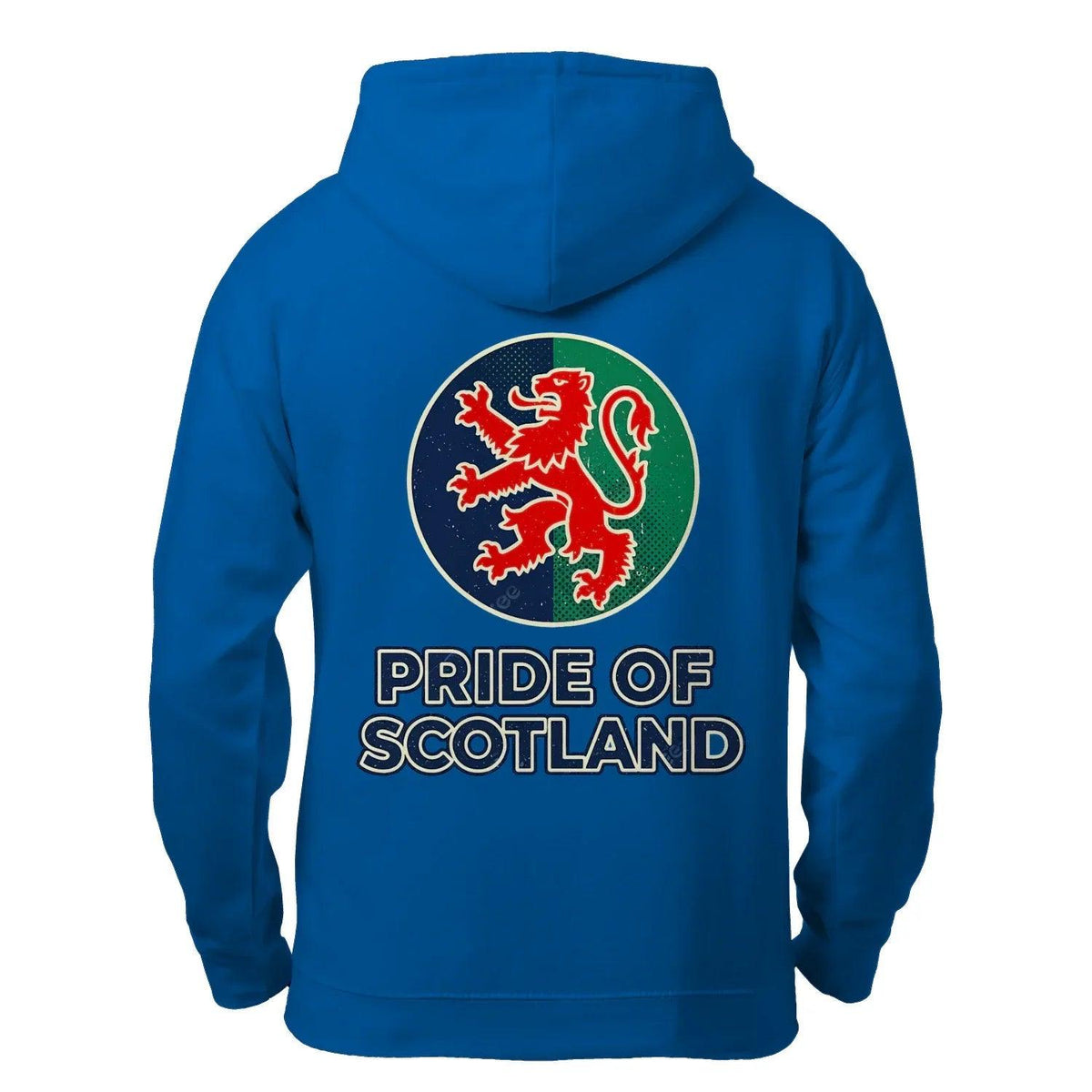 Scottish Zip Hoodie - Pride, Unisex Matchday Streetwear - Celtic Wolfwear