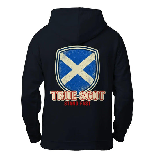 Scottish Zip Hoodie - True Scot Stand Fast, Unisex - Celtic Wolfwear