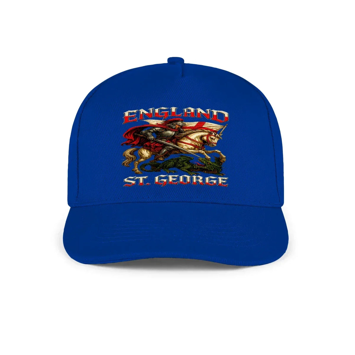 St George Baseball Cap - Dragon Slayer, Adjustable Fit - Celtic Wolfwear