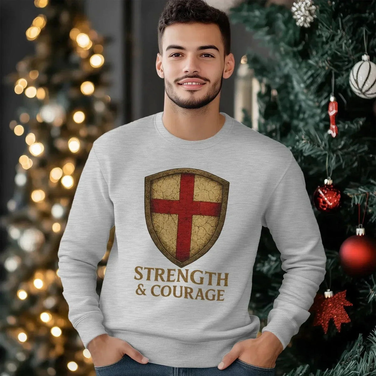 St George Sweatshirt - UK, Terrace-Inspired Streetwear - Celtic Wolfwear