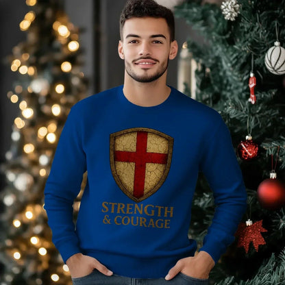 St George Sweatshirt - UK, Terrace-Inspired Streetwear - Celtic Wolfwear