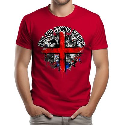 St George T-Shirt - Cross Tee Premium Unisex Streetwear - Celtic Wolfwear