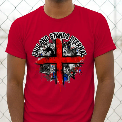 St George T-Shirt - Cross Tee Premium Unisex Streetwear - Celtic Wolfwear
