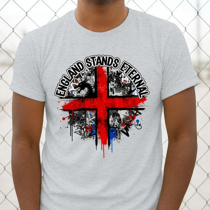 St George T-Shirt - Cross Tee Premium Unisex Streetwear - Celtic Wolfwear