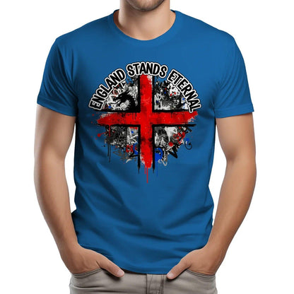 St George T-Shirt - Cross Tee Premium Unisex Streetwear - Celtic Wolfwear