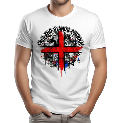 St George T-Shirt - Cross Tee Premium Unisex Streetwear - Celtic Wolfwear