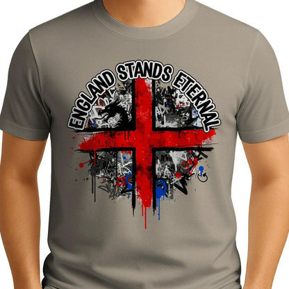 St George T-Shirt - Cross Tee Premium Unisex Streetwear - Celtic Wolfwear