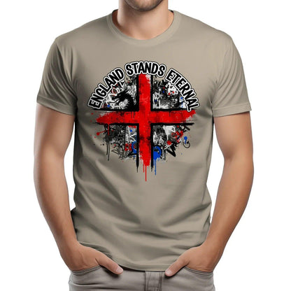 St George T-Shirt - Cross Tee Premium Unisex Streetwear - Celtic Wolfwear