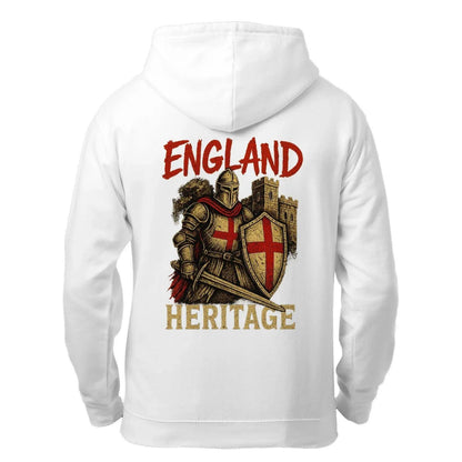 St George Zip Hoodie - Knight Red Cross Knight, Unisex - Celtic Wolfwear