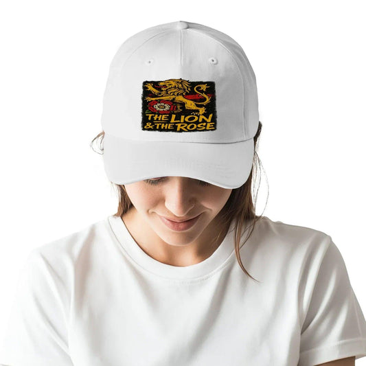 The Lion & The Rose England Baseball Cap – Adjustable - Celtic Wolfwear
