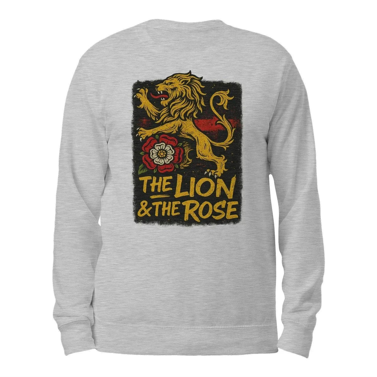 The Lion & The Rose England Sweatshirt – Unisex Crewneck - Celtic Wolfwear