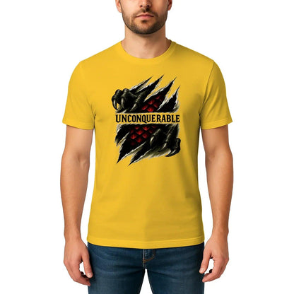 Unconquerable Welsh Dragon T-Shirt – Claw Rip Graphic Tee - Celtic Wolfwear