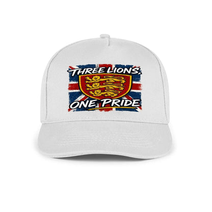 Union Jack Baseball Cap - Heraldic Lions Adjustable Fit - Celtic Wolfwear
