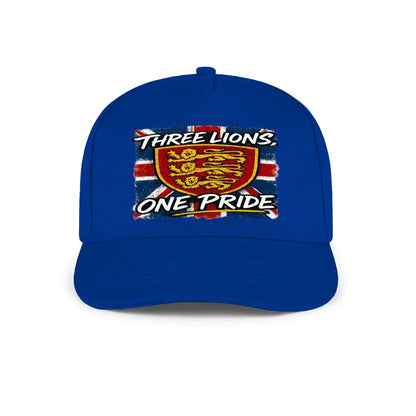 Union Jack Baseball Cap - Heraldic Lions Adjustable Fit - Celtic Wolfwear