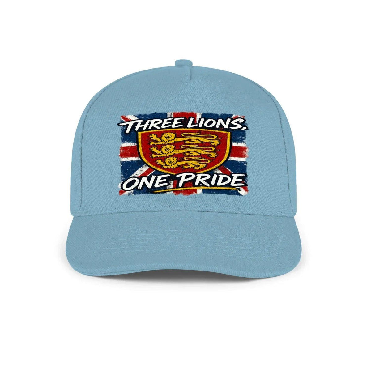 Union Jack Baseball Cap - Heraldic Lions Adjustable Fit - Celtic Wolfwear
