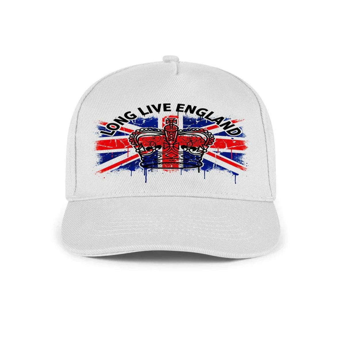 Union Jack Baseball Cap - Lion Crown DTG-printed UK - Celtic Wolfwear
