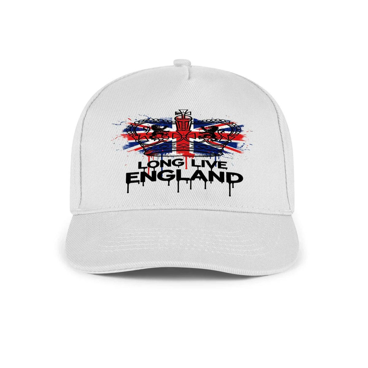 Union Jack Baseball Cap - Long Live Adjustable Headwear - Celtic Wolfwear