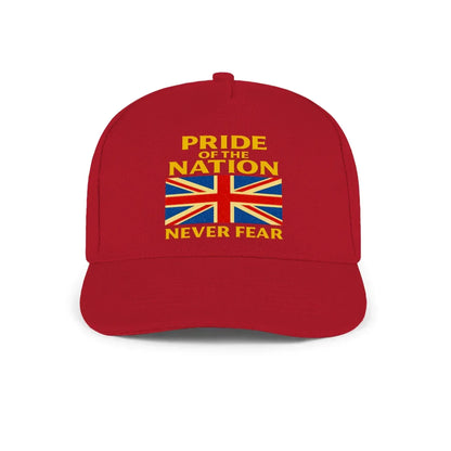 Union Jack Baseball Cap - Supporter Style Adjustable Fit - Celtic Wolfwear