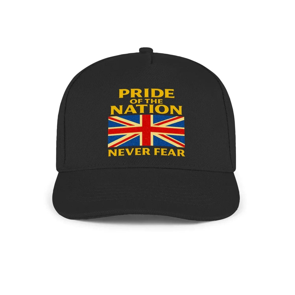 Union Jack Baseball Cap - Supporter Style Adjustable Fit - Celtic Wolfwear
