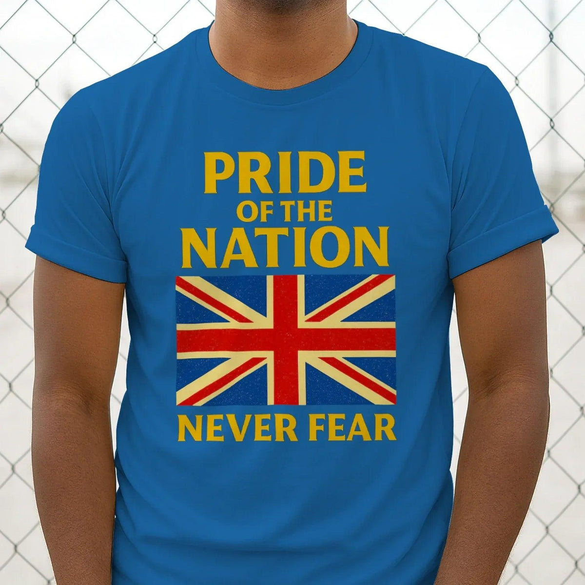 Union Jack T-Shirt - Pride of the Nation Unisex Streetwear - Celtic Wolfwear