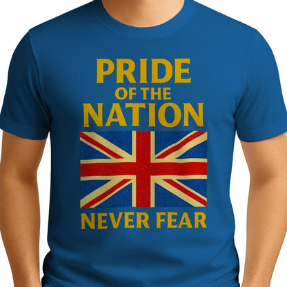 Union Jack T-Shirt - Pride of the Nation Unisex Streetwear - Celtic Wolfwear
