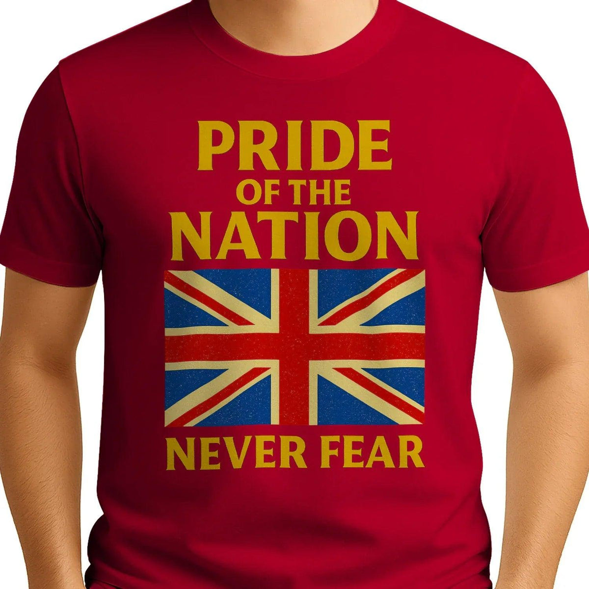 Union Jack T-Shirt - Pride of the Nation Unisex Streetwear - Celtic Wolfwear