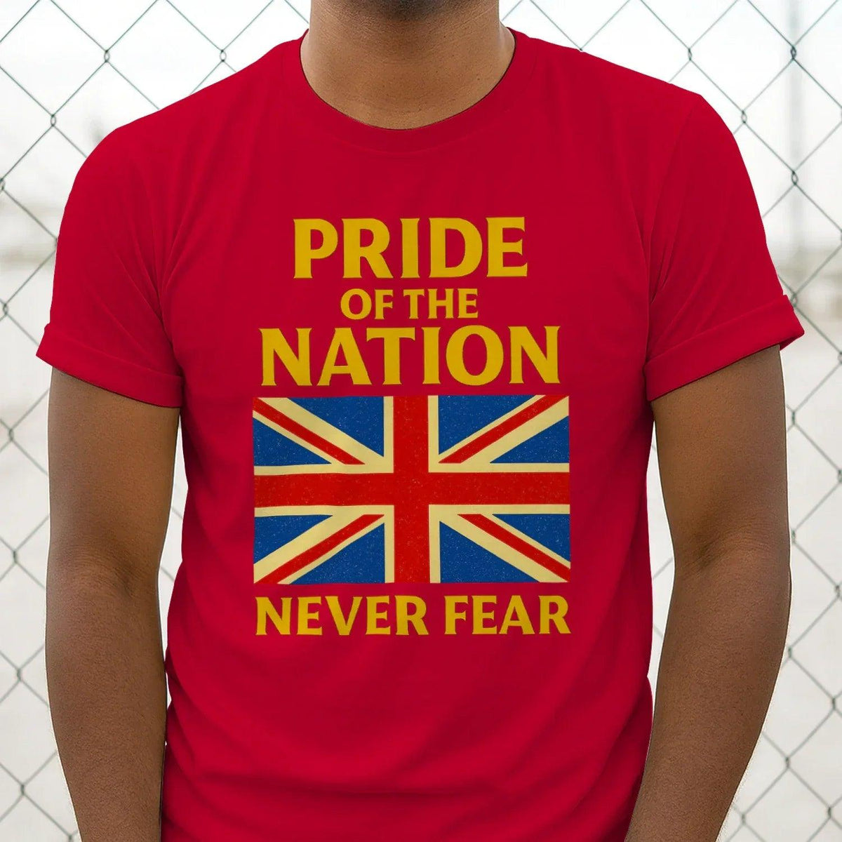 Union Jack T-Shirt - Pride of the Nation Unisex Streetwear - Celtic Wolfwear
