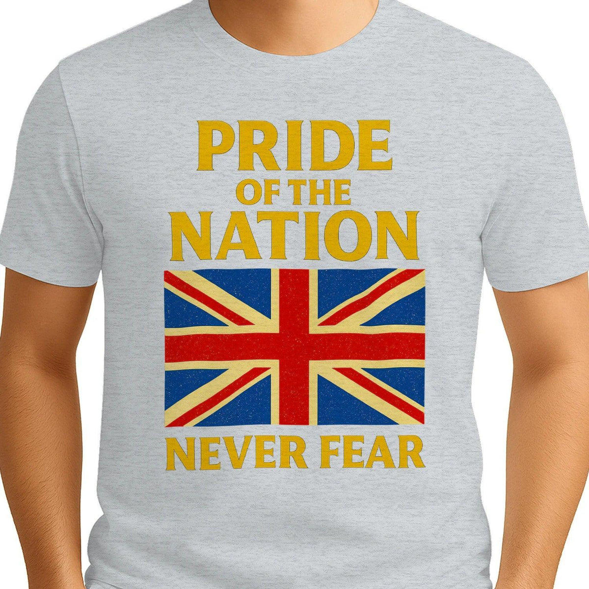 Union Jack T-Shirt - Pride of the Nation Unisex Streetwear - Celtic Wolfwear