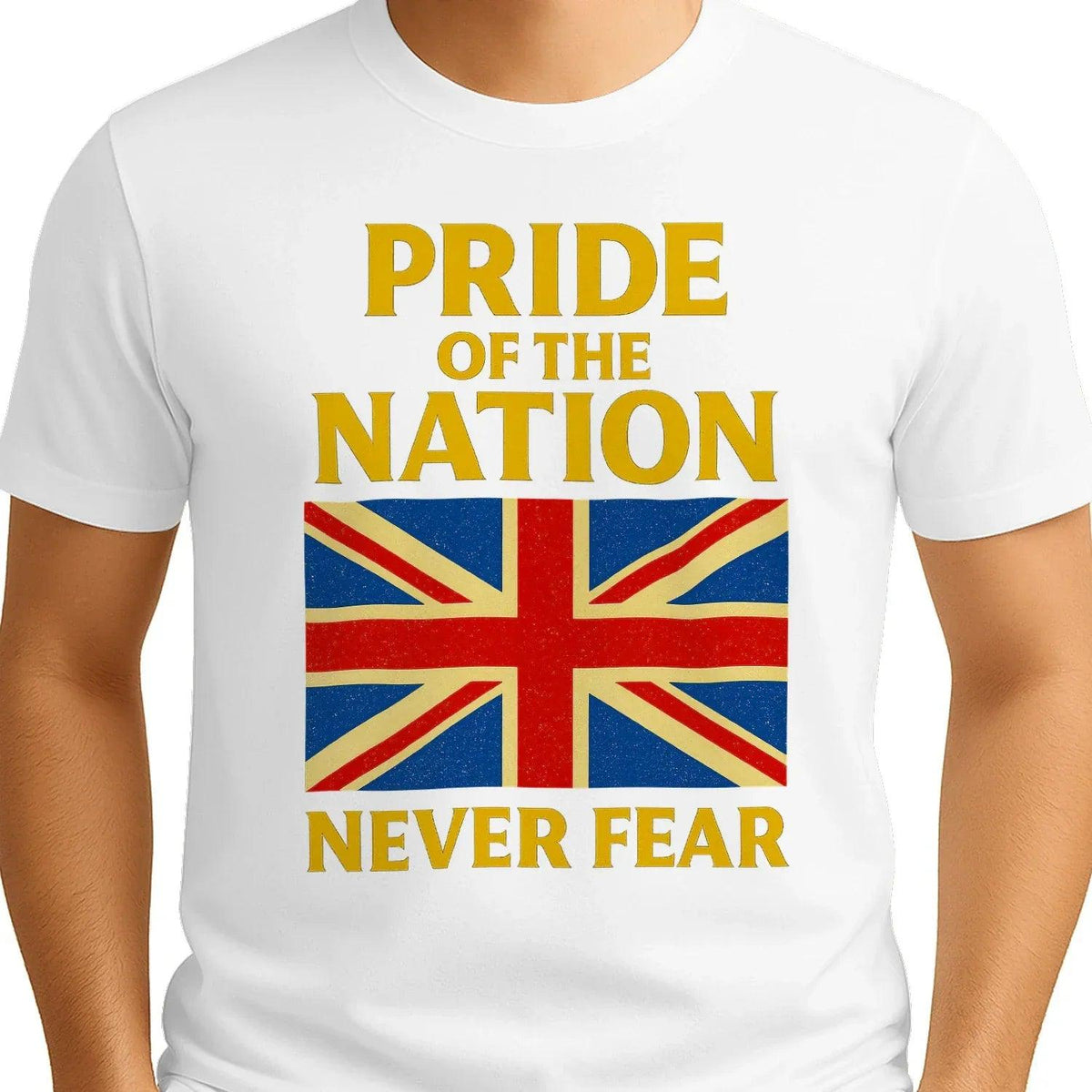 Union Jack T-Shirt - Pride of the Nation Unisex Streetwear - Celtic Wolfwear