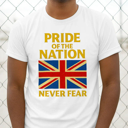 Union Jack T-Shirt - Pride of the Nation Unisex Streetwear - Celtic Wolfwear