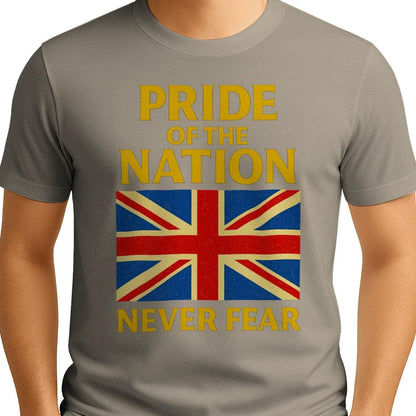Union Jack T-Shirt - Pride of the Nation Unisex Streetwear - Celtic Wolfwear